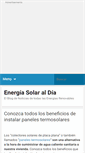 Mobile Screenshot of energiasolaraldia.com